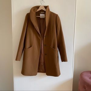 Aritzia Cocoon Coat - Small - Cigar